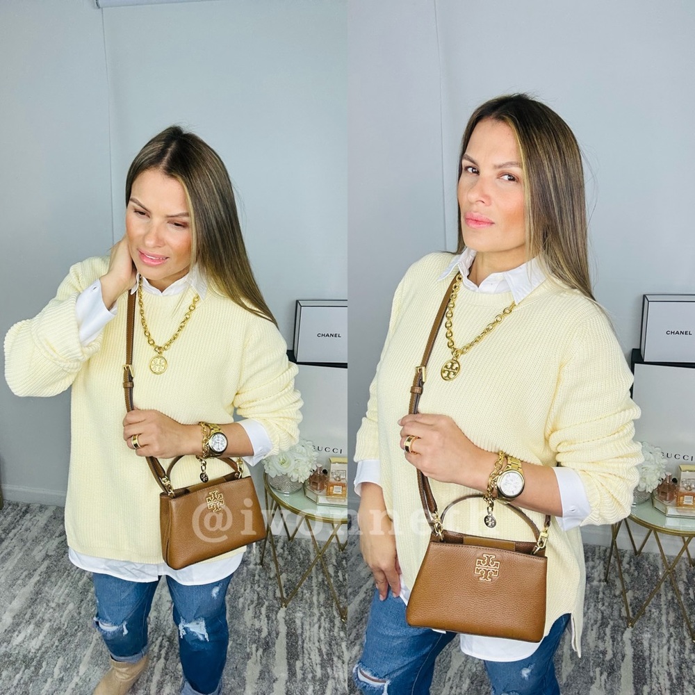 525 COTTON  SLEEVE SWEATER